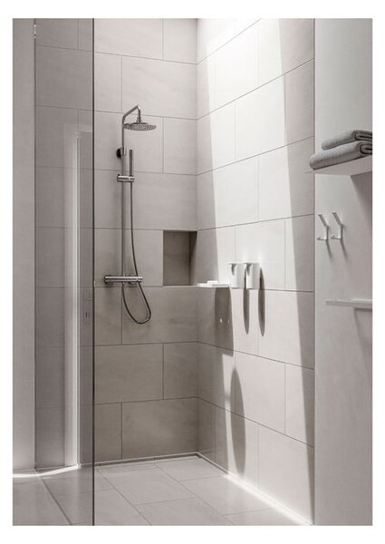 Dozator / dispenser de perete pentru săpun Zone Rim, 200 ml, alb