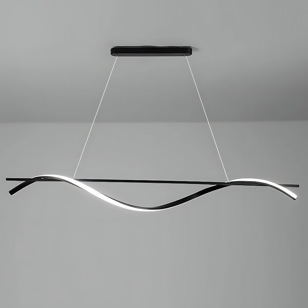 Lampă suspendată LHJ019-CP 120 cm NEAGRĂ