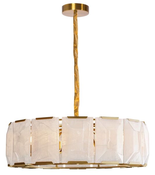 Lampă suspendată APP1797-8CP BRUSH GOLD