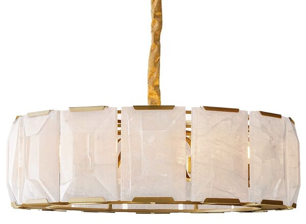 Lampă suspendată APP1797-8CP BRUSH GOLD