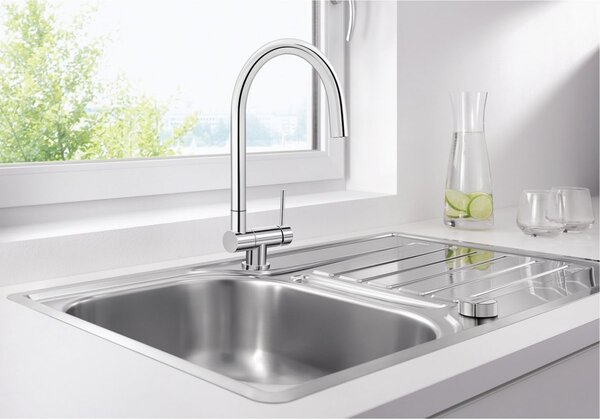 Blanco Coressa-F baterie bucătărie pe picior crom 521543