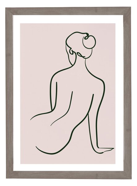 Tablou cu ramă pentru perete Surdic Woman Studies, 30 x 40 cm
