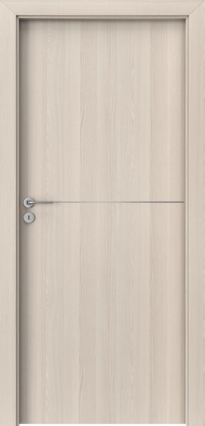 PORTA DOORS Set usa interior porta line model f.1, finisaj portadecor si toc porta system 75-95 mm, fara maner