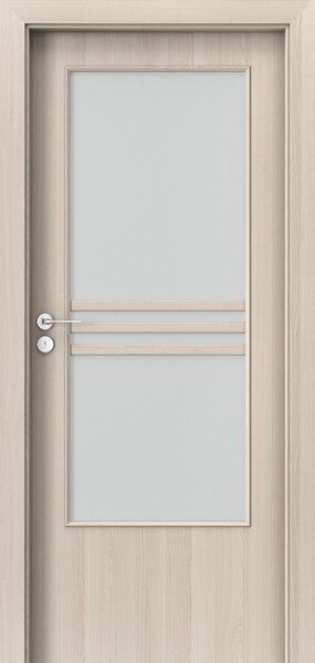 PORTA DOORS Set usa interior porta stil model 3, finisaj portadecor si toc porta system 75-95 mm, fara maner