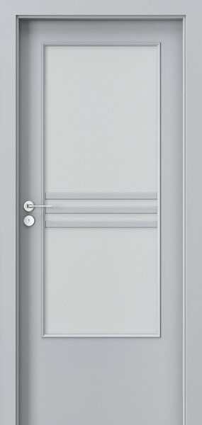 PORTA DOORS Set usa interior porta stil model 3, finisaj porta cpl 0.2 si toc porta system 75-95 mm, fara maner