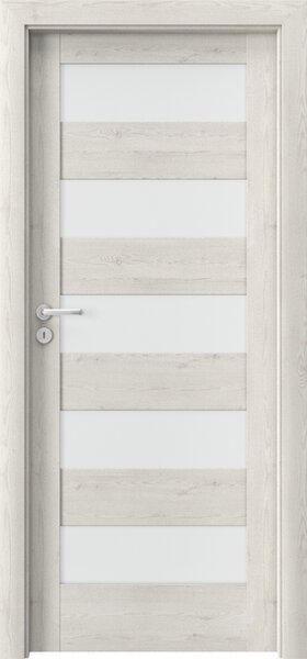 PORTA DOORS Set usa interior verte home model c.5, finisaj portasynchro 3d si toc porta system 75-95 mm, fara maner