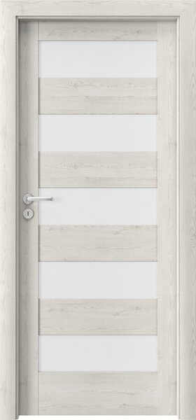 PORTA DOORS Set usa interior verte home model c.5, finisaj portasynchro 3d si toc porta system 75-95 mm, fara maner