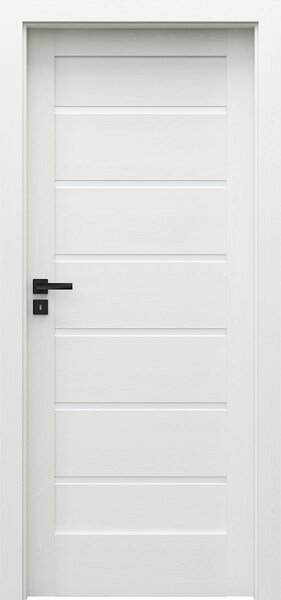 PORTA DOORS Set usa interior verte home model j.6, finisaj portasynchro 3d si toc porta system 75-95 mm, fara maner