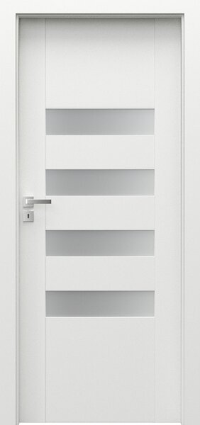 PORTA DOORS Set usa interior porta concept model h.4, finisaj lacuit premium si toc porta system 75-95 mm, fara maner