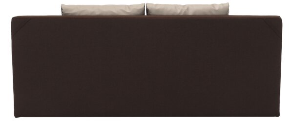 KONDELA Canapea extensibilă, cacao/ciocolată, SALEM