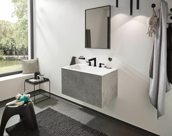 Hansgrohe Finoris baterie lavoar stativ negru 76033670