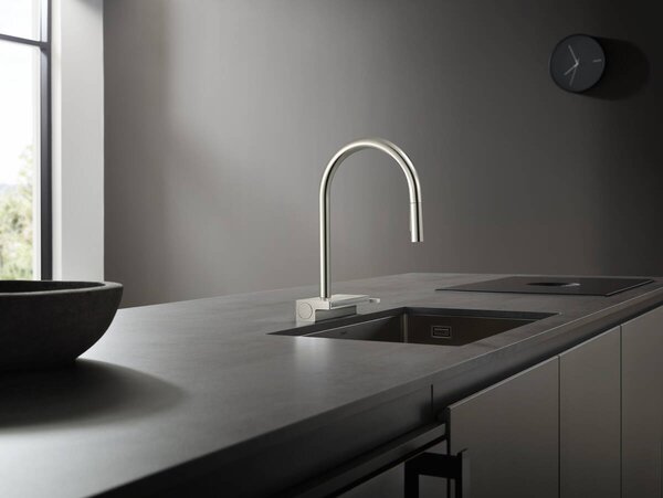 Hansgrohe Aquno Select M81 baterie bucătărie pe picior oţel inoxidabil 73837800