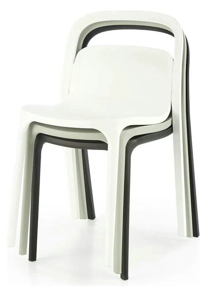 Scaun K490, verde menta, polipropilena, 46x55x80 cm