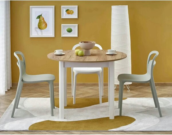 Scaun K490, verde menta, polipropilena, 46x55x80 cm