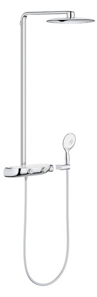 Grohe Rainshower set de duș perete cu termostat cu duș de ploaie StarLight Chrome 26361000
