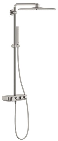 Grohe Euphoria set de duș perete cu termostat cu duș de ploaie SuperSteel 26508DC0