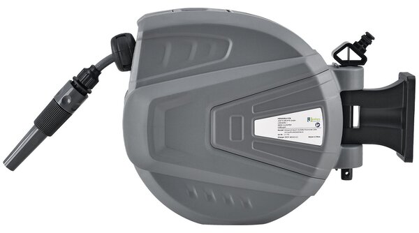 Juskys Furtun de grădină cu bobinaj Flowwater - 20m