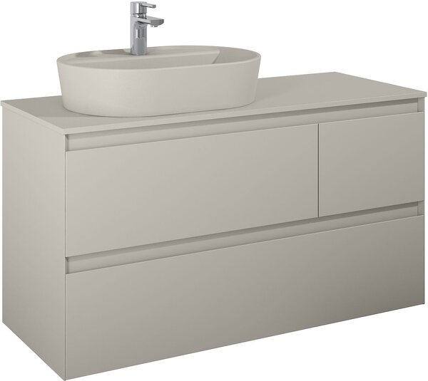 Elita Split dulap 120x45.8x63.5 cm sub chiuveta pe perete bej RE012006157020