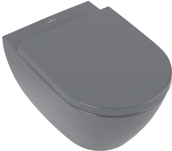 Villeroy & Boch Subway 2.0 vas wc agăţat fără margine gri 5614R0I4