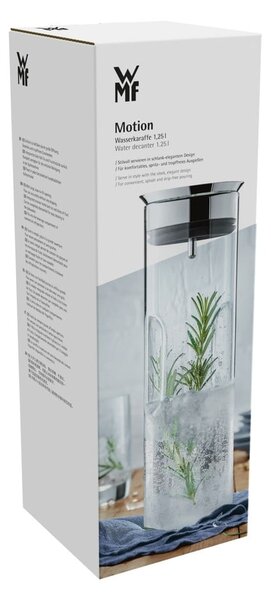 Carafă din sticlă pentru apă WMF Motion, 1,25 l