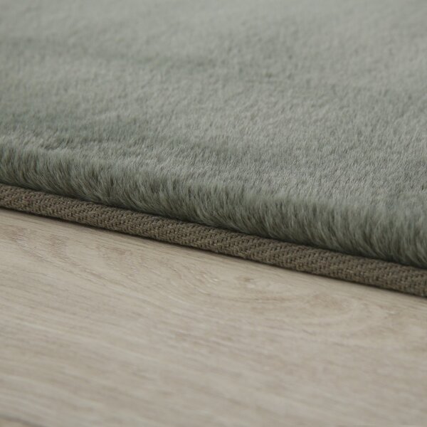 Covor Pouffy V1 Verde 80 x 150cm