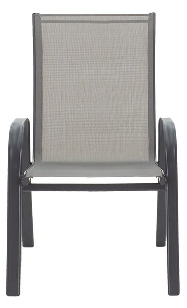 Scaun de gradina Calan, textilena si metal, 54x74x91 cm