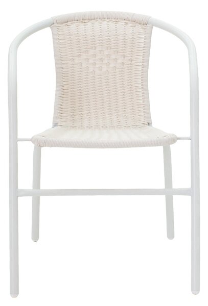 Scaun exterior Obbi, metal si PE, 56x54x73 cm