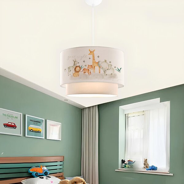Lustra pentru copii PWL-1097, PVC, D30x20 cm