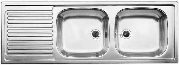 Blanco Top chiuveta din otel 123.5x43.5 cm 500374