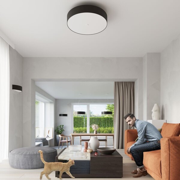 Sollux Lighting Skala lampă suspendată 5x60 W negru SL.0758