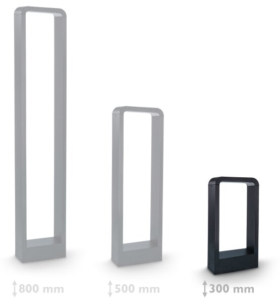 Lampă LED de exterior Brilagi BARI LED/7W/230V 3000/4000/6000K IP54 30 cm