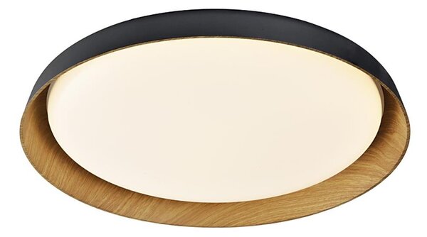 Plafonieră LED dimabilă Top Light SATELLITE LED/48W/230V 3000-6500K negru + telecomandă