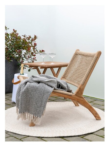 Covor House Nordic Menorca, ø 120 cm, bej