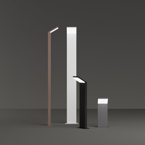 Lampă LED de exterior Ideal Lux STYLE LED/8,5W/230V 4000K 50 cm CRI 90 IP54 negru