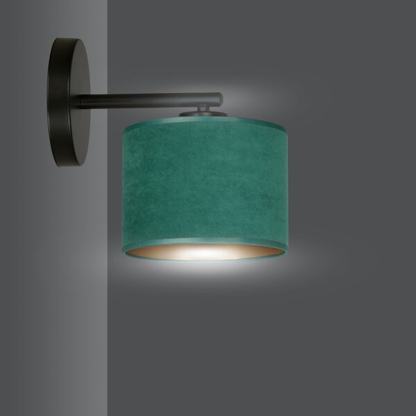 Emibig Hilde lampă de perete 1x15 W negru-verde-auriu 1051/K1