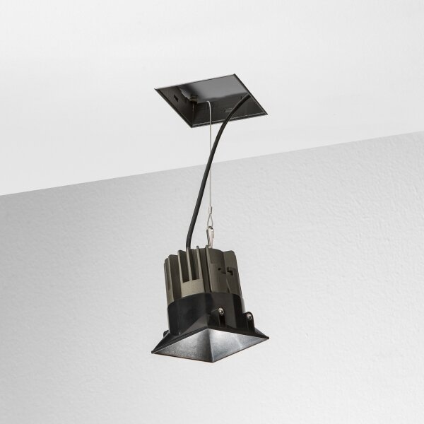 Ideal Lux - Corp de iluminat LED încastrat GAME TRIM, 11W/230V, 8,4x8,4 cm, IP40, negru