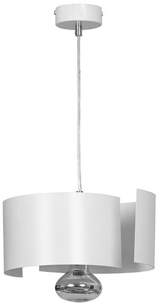 Emibig Vixon lampă suspendată 1x60 W alb-crom 306/1