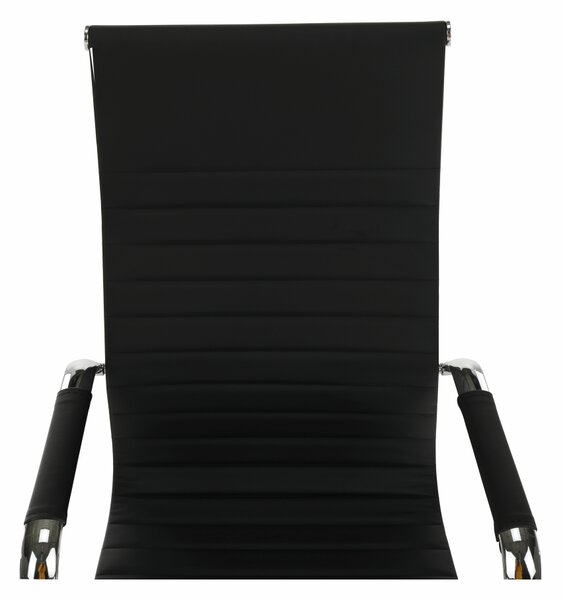 KONDELA Scaun de birou, negru, AZURE 2 NEW