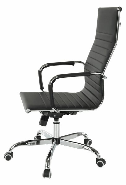 KONDELA Scaun de birou, negru, AZURE 2 NEW
