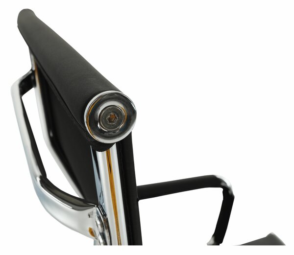 KONDELA Scaun de birou, negru, AZURE 2 NEW