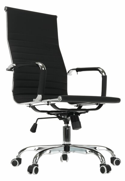 KONDELA Scaun de birou, negru, AZURE 2 NEW