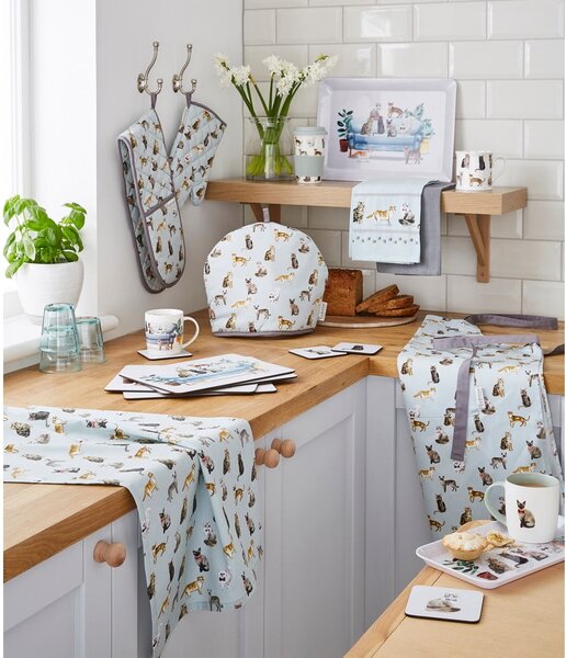 Set 3 prosoape de bucătărie Cooksmart ® Curious Cats