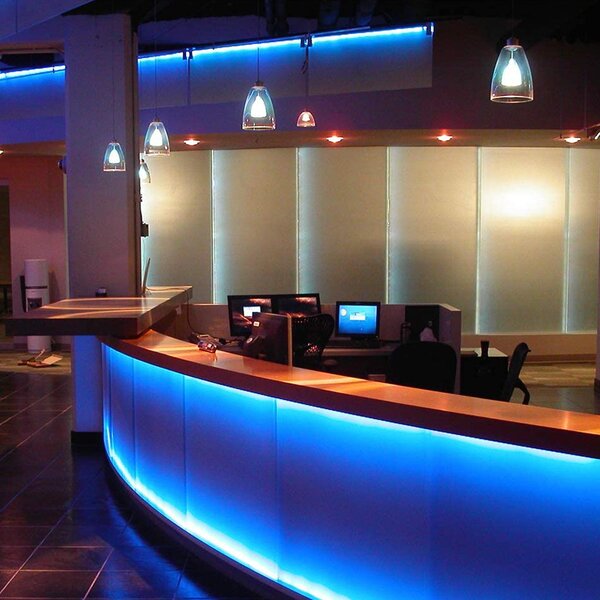 Furtun Luminos Led Neon Flex LUXON Lumina Albastra