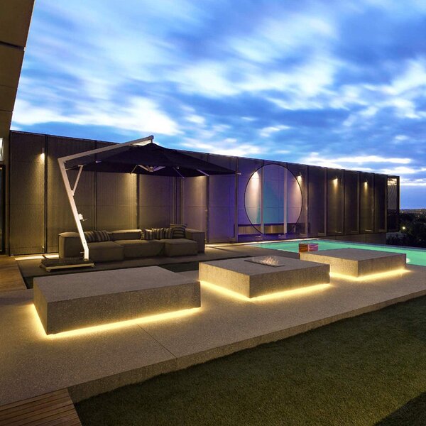 Furtun Luminos Led Neon Flex LUXON Lumina Calda