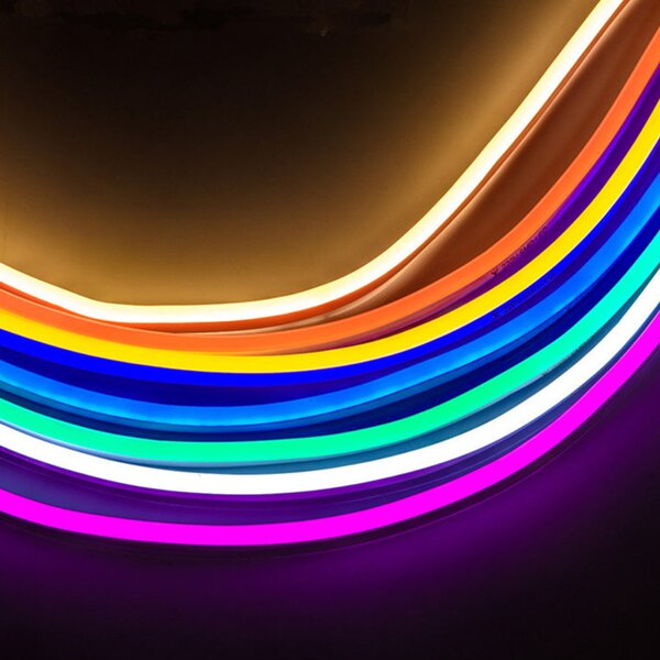 Furtun Luminos Led Neon Flex LUXON Multicolor RGB 11x22mm