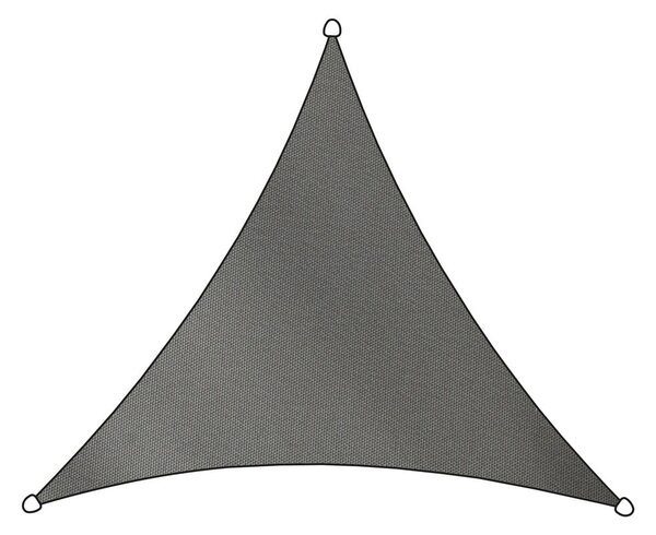 Copertină parasolar triunghiulară Livin' Outdoor Como, 3,6 m, gri