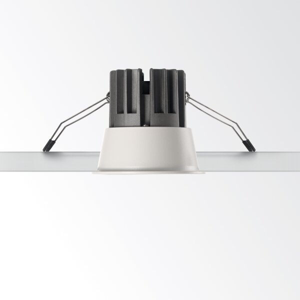 Ideal Lux - Spot LED încastrat GAME TRIM LED/11W/230V diam. 8,5 cm IP40 negru/alb