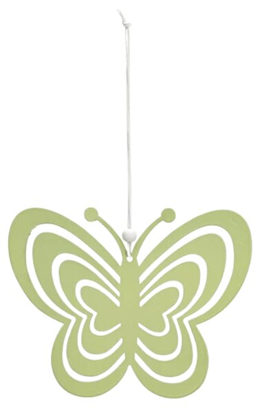 Fluture metalic de agatat PASTEL BUTTERFLY - mai multe culori Culoare: Roz