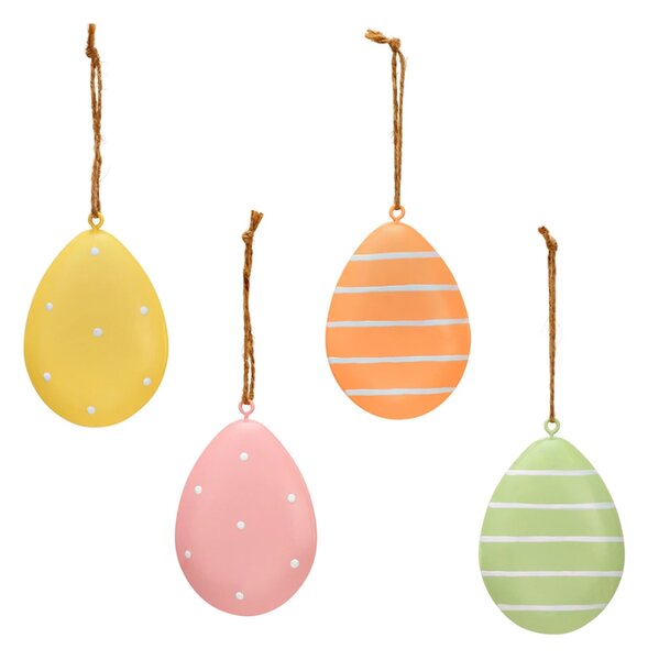 Oua metalice suspendate PASTEL EGG - mai multe culori Culoare: Verde