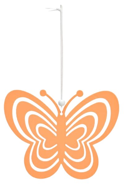 Fluture metalic de agatat PASTEL BUTTERFLY - mai multe culori Culoare: Roz